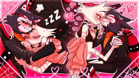 Overlord Husker X Angel Dust Losers To Lovers Overlord Husk Au Hazbin Hotel Comic Dub Youtube