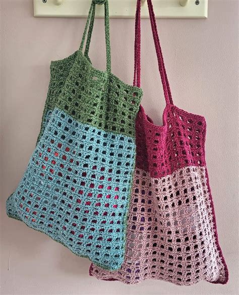 Crochet Market Bag Free Pattern Easy And Functional Annie Design