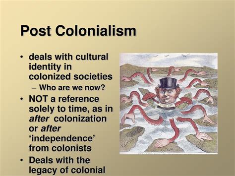 Ppt Literary Theory Post Colonialism Powerpoint Presentation Free