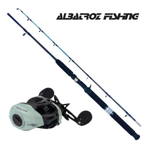 Kit Carretilha M21 Slim Pro Vara Tambaqui 35lb Peixes 15kg Frete grátis