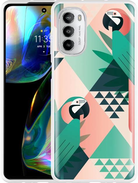 Cazy Hoesje Geschikt Voor Motorola Moto G Exotic Trendy Parrot Bol