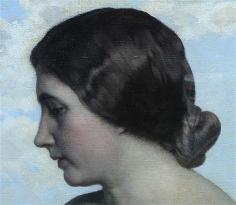 Harold Knight The Maiden British Newlyn Exhib Art Nude Laura Knight Portrait Oil Painting