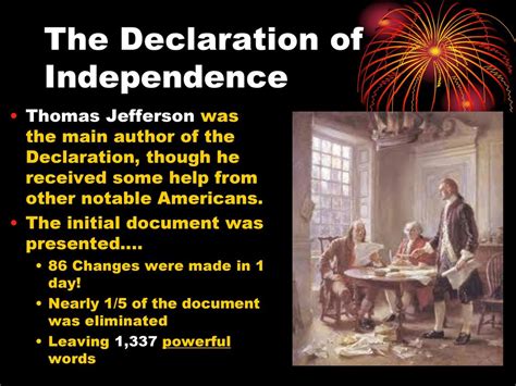 The Declaration Of Independence Ppt Download