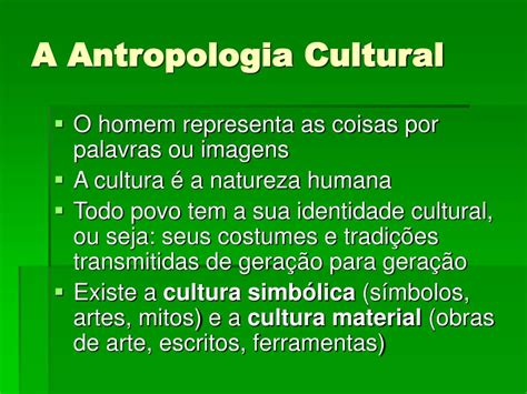 Antropologia Conceito De Cultura LIBRAIN