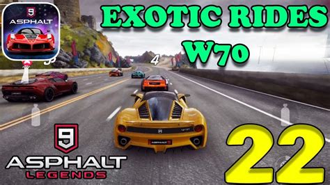 Asphalt Legends Exotic Rides W Gameplay Part Youtube