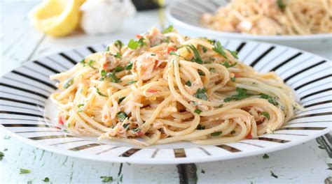 Recipe Crab Linguine