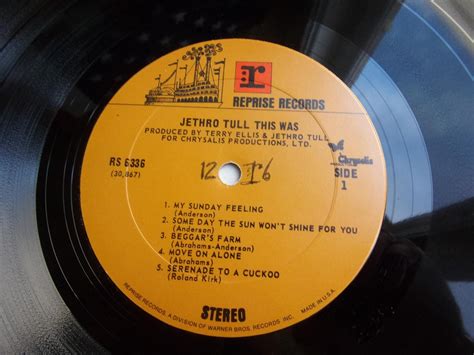 ⭐️ Lp Jethro Tull This Was Usa Debut Album 1968 Aukro