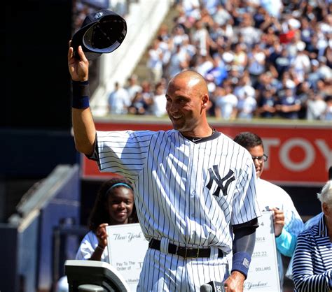 Yankees Honor Derek Jeter As An Icon Of His Generation The New York Times