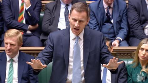 Hunt Unveils £10bn National Insurance Cut In Pre Election Budget