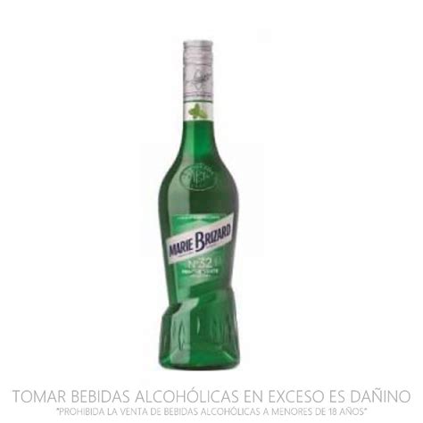 Licor De Menta Verde Marie Brizard X 700ml Perufarma Sa