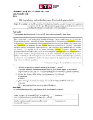 S S Esquema De Redacci N Tarea Acad Mica Ta Agosto