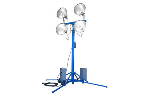 Larson Electronics Portable Light Tower 4 X 1000 Watt Metal Halide