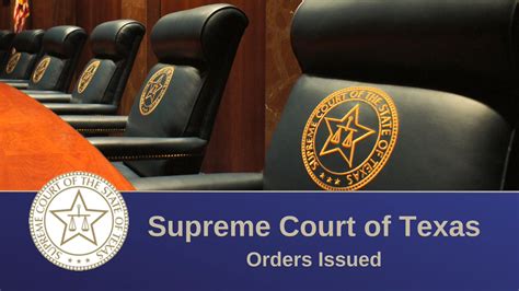 Supreme Court of TX on Twitter: "The Supreme Court of Texas released ...