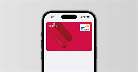 Pay With Bancontact On Apple Pay Bancontact