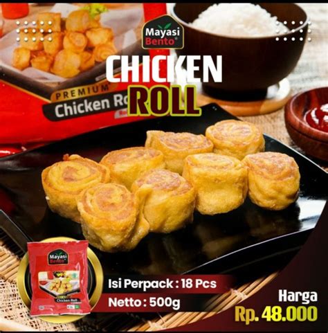 Mayasi Bento Chicken Roll Frozen Food G Lazada Indonesia