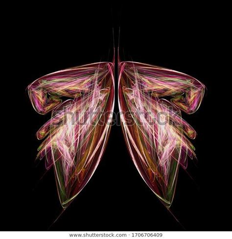 Butterfly fractal | Illustration, Digital art illustration, Fractals