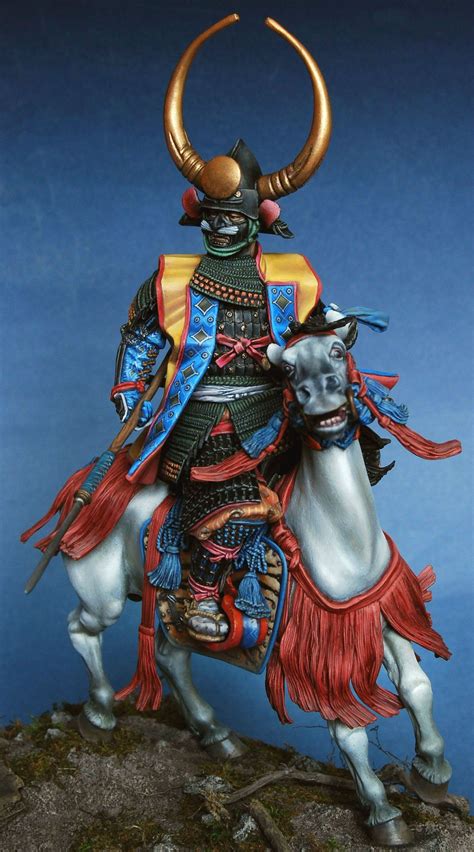 Daimyo,Japanese War Lord (16 century) by KonstantinPinaev · Putty&Paint