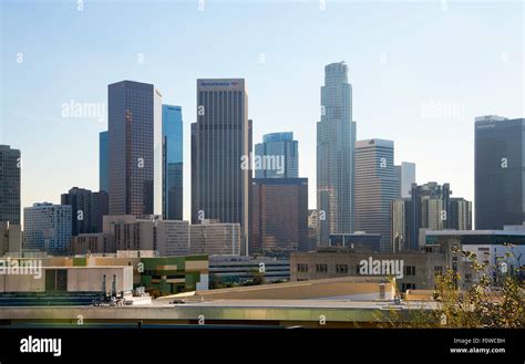 Los angeles skyline hi-res stock photography and images - Alamy