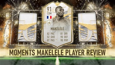 Fifa 21 Prime Icon Moments Makelele 91 Player Review Youtube