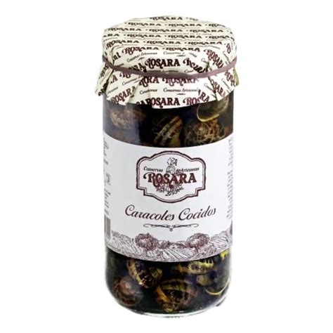 Caracoles Al Natural Ml Conservas Rosara