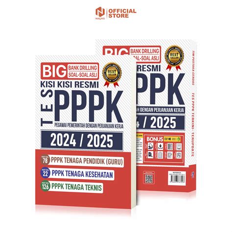 Buku PPPK 2024 2025 Buku CPNS Big Bank Drilling Kisi Kisi Resmi Tes