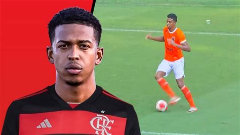 Conheça Carlinhos o Novo ATACANTE do Flamengo YouTube