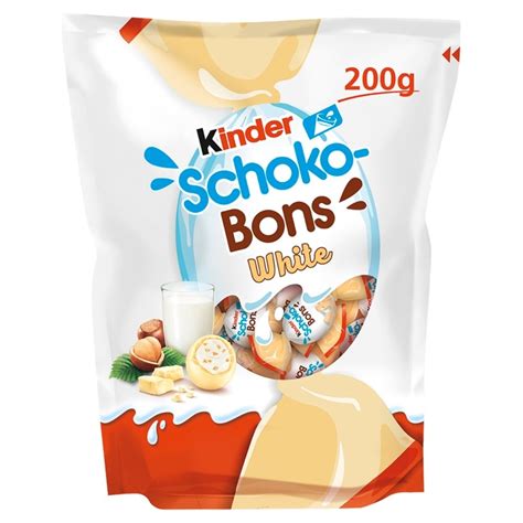 Kinder Schoko Bons White Czekoladki z białej czekolady z nadzieniem