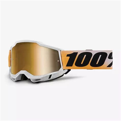 Accuri Goggle Shiv Gold Mirror Lens Bikers Warehouse