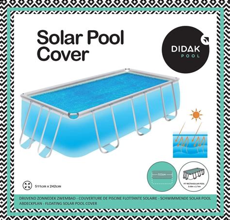 Solar Bubblecover Voor Zwembaden 549x274 Cm Zwembadstore