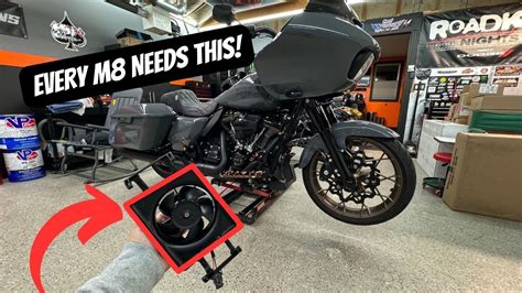 Harley Davidson M Oil Cooler Fan Install Must Have Youtube