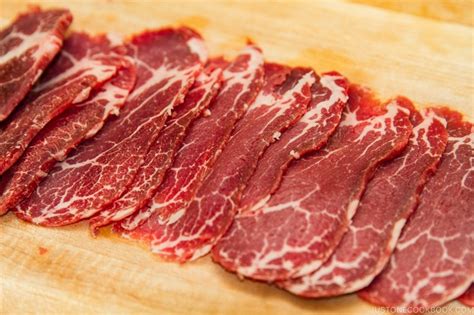 Thinly Sliced Meat For Japanese Cooking • Just One Cookbook