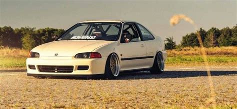 Honda Civic Stance V Ej Coupe Raceism Coches Modificados Coches