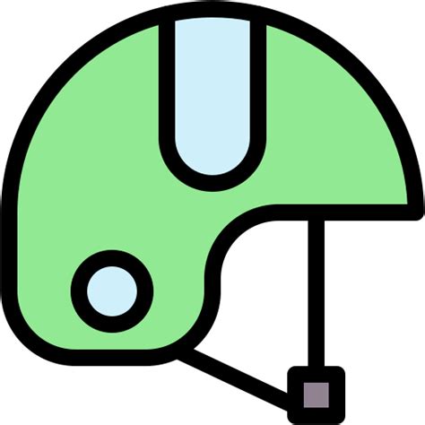 Helmet Generic Color Lineal Color Icon