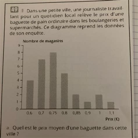 Bonjour Jaurais Besoins Daide Pour Mon Exercice De Math Svp