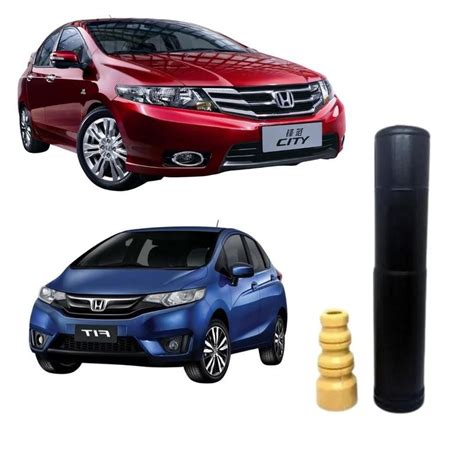 Kit Batente Amortecedor Traseiro Honda Fit Honda City 2014 A 2020