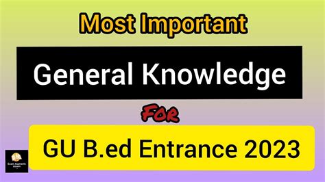 Most Important General Knowledge Questions And Answers For Gauhati