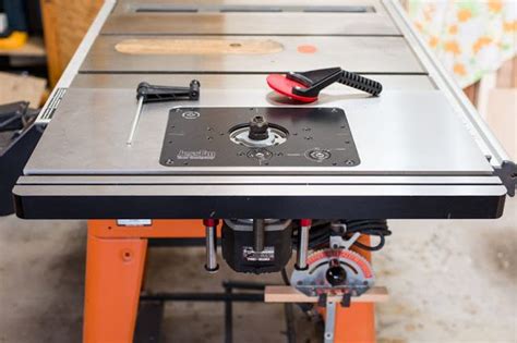 Tablesaw Router Station Build Heinsite Rigid Table Saw