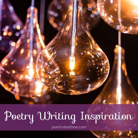 Poetry Writing Inspiration - Poetry Teatime