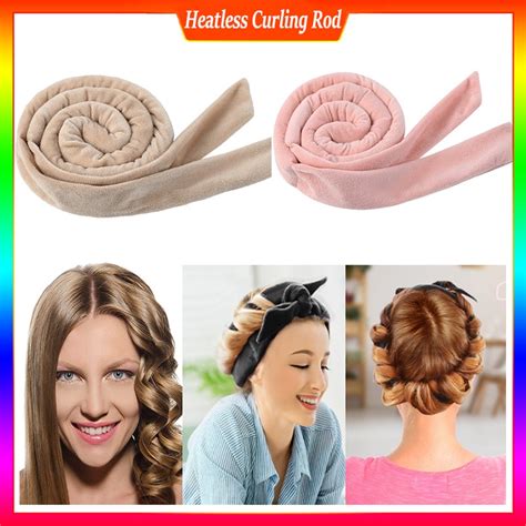 1 Pc Heatless Curling Rod DIY Headband Non Hurting Hair Lazy Curling