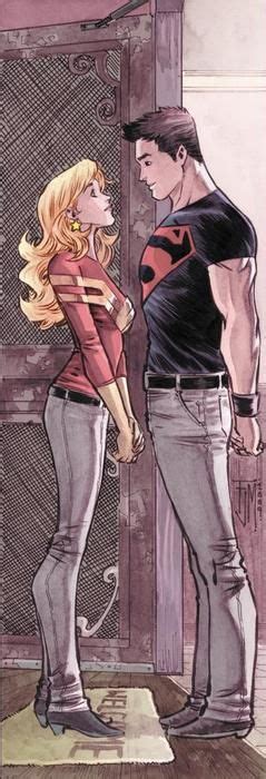 Cassandra Sandsmark And Conner Kent Teen Titans Pinterest