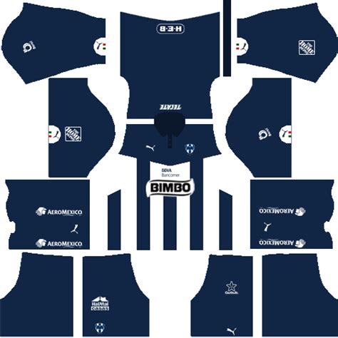 Kits Para Fts15 De La Liga Mx Monterrey 2015 2016