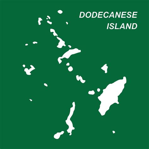 dodecanese islands map icon 57352170 Vector Art at Vecteezy