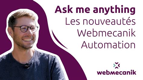 Marketing Automation D Couvrez Webmecanik Automation Youtube