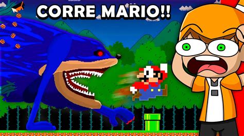 Mario ESCAPA De SHIN SONIC Tapes Palmita REACCIONA A Shin Sonic Tapes