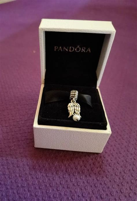 Pandora Charm Flügel mit Perle Silber Kaufen auf Ricardo