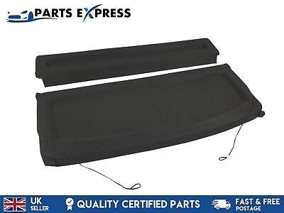 BMW X1 2016 2021 F48 NEW 2 PIECE PARCEL SHELF CARGO COVER BLIND BLACK