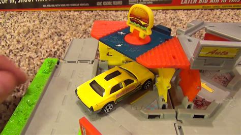 Matchbox City Links Taxi Workday Playset Unboxing And Demonstration