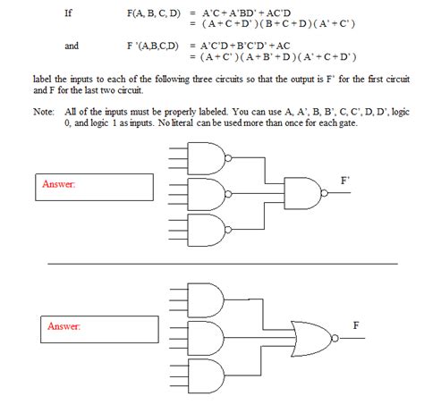 Solved If F A B C D A C A BD AC D A C D Chegg