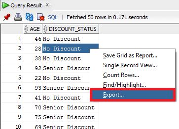 Oracle Sql Developer Export To Excel Csv Easy Steps