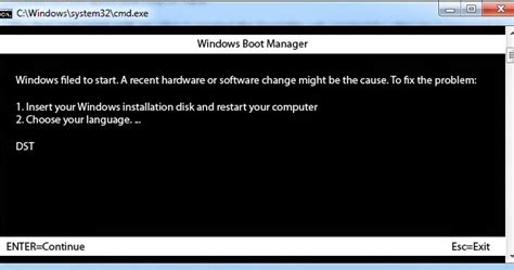 Mengatasi Windows Boot Manager Error 0xc000000e ~ This My Blog